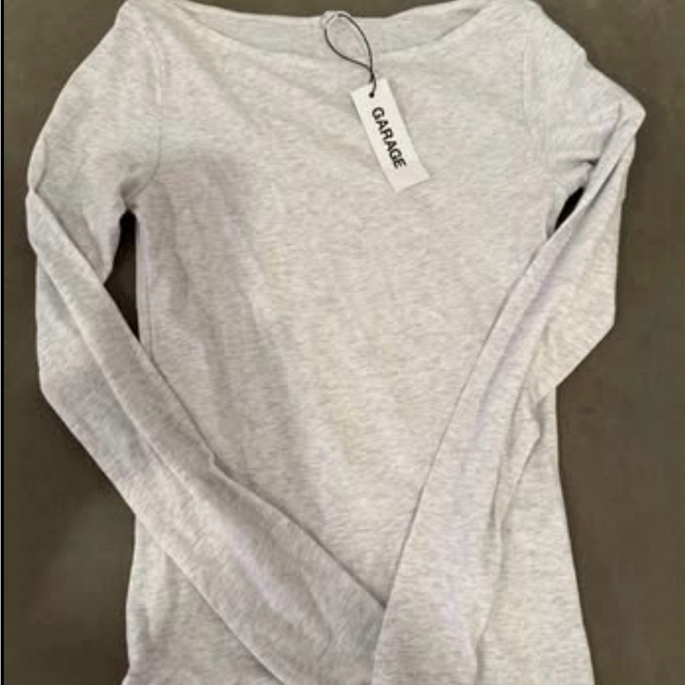 Garage Heather Gray Tee